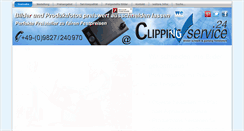 Desktop Screenshot of clippingservice24.com